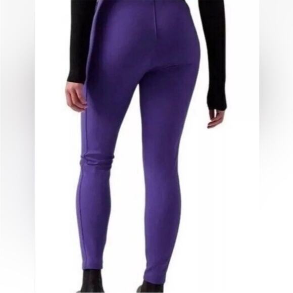 NWT Athleta Glacier snow ski skinny pants in Purple, 12 - Picture 4 of 15
